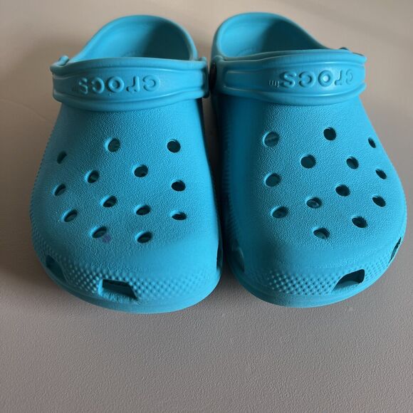 Crocs Classic Clog - Turquoise (Turq Tunic) Size W4-M2 - Picture 2 of 12
